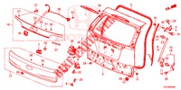 PANEL DE PUERTA TRASERA(2D)  para Honda CR-V 2.0 ELEGANCE L 5 Puertas 5 velocidades automática 2013