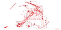 RECUBRIMIENTO PUERTA TR./ RECUBRIMIENTO DE PANEL(2D)  para Honda CR-V 2.0 ELEGANCE L 5 Puertas 5 velocidades automática 2013