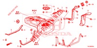 TUBERIA DE LLENADO DE COMBUSTIBLE (2.0L) (2.4L) para Honda CR-V 2.0 ELEGANCE L 5 Puertas 5 velocidades automática 2013