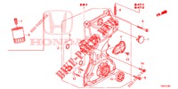 BOMBA DE ACEITE (2.0L) para Honda CR-V 2.0 EXECUTIVE 5 Puertas 5 velocidades automática 2013