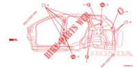 ANILLO (LATERAL) para Honda CR-V 2.0 S 5 Puertas 6 velocidades manual 2013