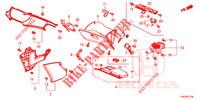 GUARNICION DE INSTRUMENTO (COTE DE PASSAGER) (LH) para Honda CR-V 2.0 S 5 Puertas 6 velocidades manual 2013