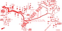 LINEAS DE FRENO (2.0L) (2.4L) (LH) para Honda CR-V 2.0 S 5 Puertas 6 velocidades manual 2013