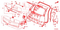 PANEL DE PUERTA TRASERA(2D)  para Honda CR-V 2.0 S 5 Puertas 6 velocidades manual 2013