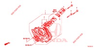 CUERPO MARIPOSA GASES (2.0L) para Honda CR-V 2.0 COMFORT 5 Puertas 6 velocidades manual 2014