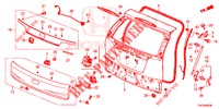 PANEL DE PUERTA TRASERA(2D)  para Honda CR-V 2.0 COMFORT 5 Puertas 6 velocidades manual 2014