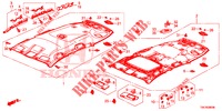 RECUBRIMIENTO DE TECHO (1) para Honda CR-V 2.0 COMFORT 5 Puertas 6 velocidades manual 2014