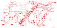 ACONDICIONADOR DE AIRE (FLEXIBLES/TUYAUX) (2.0L/2.4L) (LH) para Honda CR-V 2.0 ELEGANCE 5 Puertas 5 velocidades automática 2014