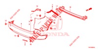 PARAGOLPES TRASERO  para Honda CR-V 2.0 ELEGANCE 5 Puertas 5 velocidades automática 2014