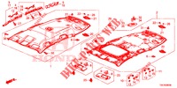 RECUBRIMIENTO DE TECHO (1) para Honda CR-V 2.0 ELEGANCE 5 Puertas 5 velocidades automática 2014
