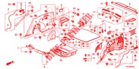 RECUBRIMIENTO TRASERO(2D)  para Honda CR-V 2.0 ELEGANCE 5 Puertas 5 velocidades automática 2014