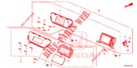 VISUALIZADOR CENTRAL (LH) para Honda CR-V 2.0 ELEGANCE L 5 Puertas 6 velocidades manual 2014
