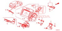 CABLES Y SOPORTE NAVEGADOR  para Honda CR-V 2.0 ELEGANCE L 5 Puertas 5 velocidades automática 2014