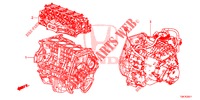 CONJ. DE MOTOR/ENS. DE TRANSMISION (2.0L) para Honda CR-V 2.0 ELEGANCE L 5 Puertas 5 velocidades automática 2014