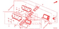 VISUALIZADOR CENTRAL (LH) para Honda CR-V 2.0 ELEGANCE L 5 Puertas 5 velocidades automática 2014