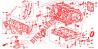 BLOQUE DE CILINDRO/COLECTOR DE ACEITE (2.0L) para Honda CR-V 2.0 EXCLUSIVE NAVI 5 Puertas 6 velocidades manual 2014