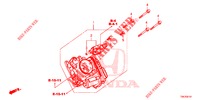 CUERPO MARIPOSA GASES (2.0L) para Honda CR-V 2.0 EXCLUSIVE NAVI 5 Puertas 6 velocidades manual 2014