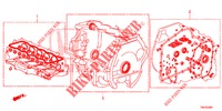 EQUIPO DE EMPACADURA/ ENS. DE TRANSMISION (2.0L) para Honda CR-V 2.0 EXCLUSIVE NAVI 5 Puertas 6 velocidades manual 2014