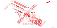 LIMPIAPARABRISAS TRASERO  para Honda CR-V 2.0 EXCLUSIVE NAVI 5 Puertas 6 velocidades manual 2014