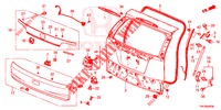 PANEL DE PUERTA TRASERA(2D)  para Honda CR-V 2.0 EXCLUSIVE NAVI 5 Puertas 6 velocidades manual 2014