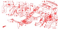 RECUBRIMIENTO TRASERO(2D)  para Honda CR-V 2.0 EXCLUSIVE NAVI 5 Puertas 6 velocidades manual 2014