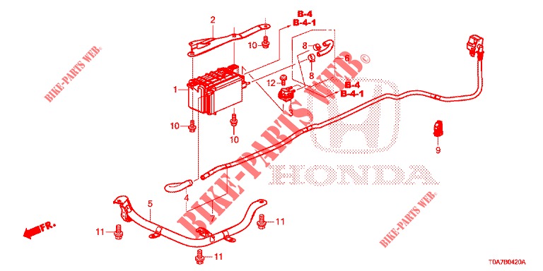 RECIPIENTE  para Honda CR-V 2.0 EXCLUSIVE NAVI 5 Puertas 6 velocidades manual 2014