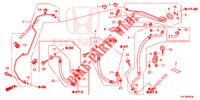 ACONDICIONADOR DE AIRE (FLEXIBLES/TUYAUX) (2.0L/2.4L) (LH) para Honda CR-V 2.0 EXCLUSIVE NAVI 5 Puertas 5 velocidades automática 2014