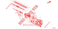 LIMPIAPARABRISAS TRASERO  para Honda CR-V 2.0 EXCLUSIVE NAVI 5 Puertas 5 velocidades automática 2014
