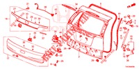 PANEL DE PUERTA TRASERA(2D)  para Honda CR-V 2.0 EXCLUSIVE NAVI 5 Puertas 5 velocidades automática 2014