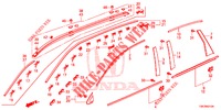 PARRILLA DELANTERA/MOLDURA  para Honda CR-V 2.0 EXCLUSIVE NAVI 5 Puertas 5 velocidades automática 2014