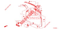 RECUBRIMIENTO PUERTA TR./ RECUBRIMIENTO DE PANEL(2D)  para Honda CR-V 2.0 EXCLUSIVE NAVI 5 Puertas 5 velocidades automática 2014