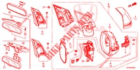 RETROVISOR/VISERA (3) para Honda CR-V 2.0 EXCLUSIVE NAVI 5 Puertas 5 velocidades automática 2014