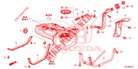 TUBERIA DE LLENADO DE COMBUSTIBLE (2.0L) (2.4L) para Honda CR-V 2.0 EXCLUSIVE NAVI 5 Puertas 5 velocidades automática 2014