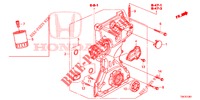 BOMBA DE ACEITE (2.0L) para Honda CR-V 2.0 S 5 Puertas 6 velocidades manual 2014