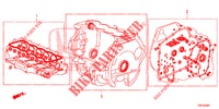 EQUIPO DE EMPACADURA/ ENS. DE TRANSMISION (2.0L) para Honda CR-V 2.0 S 5 Puertas 6 velocidades manual 2014