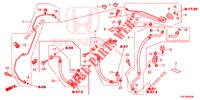 ACONDICIONADOR DE AIRE (FLEXIBLES/TUYAUX) (2.0L/2.4L) (LH) para Honda CR-V 2.0 S 5 Puertas 5 velocidades automática 2014