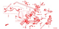 BRAZO INFERIOR TRASERO/VARILLA DE RADIO  para Honda CR-V 2.0 EXCLUSIVE NAVI 5 Puertas 5 velocidades automática 2015