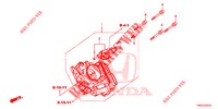 CUERPO MARIPOSA GASES (2.0L) para Honda CR-V 2.0 EXCLUSIVE L 5 Puertas 6 velocidades manual 2015