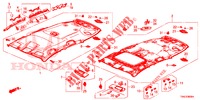 RECUBRIMIENTO DE TECHO (1) para Honda CR-V 2.0 EXCLUSIVE L 5 Puertas 6 velocidades manual 2015