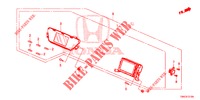 VISUALIZADOR CENTRAL (LH) para Honda CR-V 2.0 EXCLUSIVE L 5 Puertas 5 velocidades automática 2015