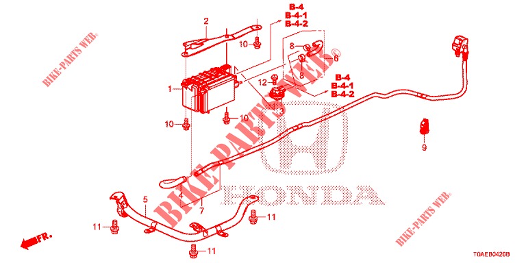 RECIPIENTE  para Honda CR-V 2.0 EXCLUSIVE L 5 Puertas 5 velocidades automática 2015