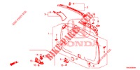RECUBRIMIENTO PUERTA TR./ RECUBRIMIENTO DE PANEL(2D)  para Honda CR-V 2.0 S 5 Puertas 5 velocidades automática 2015