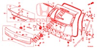 PANEL DE PUERTA TRASERA(2D)  para Honda CR-V 2.0 COMFORT 5 Puertas 6 velocidades manual 2016