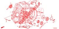ALOJAMIENTO DE EMBRAGUE (2.0L) para Honda CR-V 2.0 S 5 Puertas 6 velocidades manual 2017