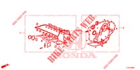 EQUIPO DE EMPACADURA/ ENS. DE TRANSMISION (1.5L) para Honda CR-V 1.5 BASE 5 Puertas 6 velocidades manual 2019