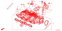 MULTIPLE DE ADMISION (1.5L) para Honda CR-V 1.5 BASE 5 Puertas 6 velocidades manual 2019
