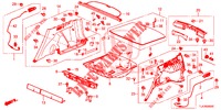 RECUBRIMIENTO TRASERO (1) para Honda CR-V 1.5 BASE 5 Puertas 6 velocidades manual 2019