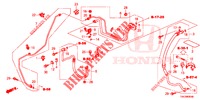 ACONDICIONADOR DE AIRE (FLEXIBLES/TUYAUX) (DIESEL) (1.6L) (LH) para Honda CR-V DIESEL 1.6 COMFORT 5 Puertas 6 velocidades manual 2014