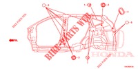 ANILLO (LATERAL) para Honda CR-V DIESEL 1.6 COMFORT 5 Puertas 6 velocidades manual 2014