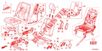 ASIENTO DELANTERO/CINTURONES DE SEGURIDAD (D.) para Honda CR-V DIESEL 1.6 COMFORT 5 Puertas 6 velocidades manual 2014